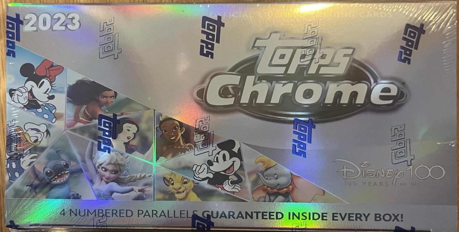 2023 Topps Chrome Disney 100 Hobby Box