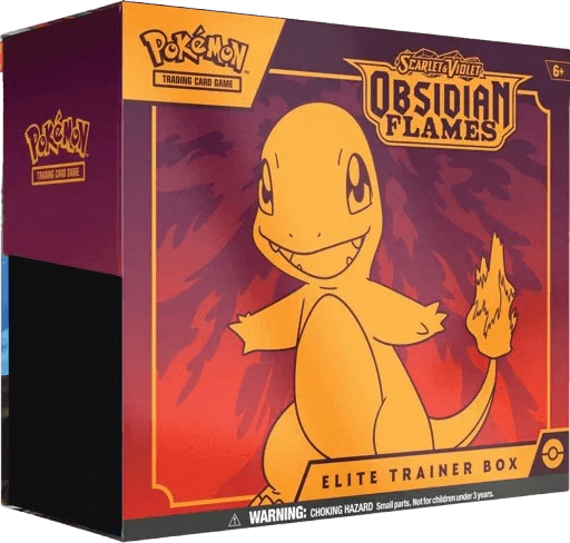 Pokémon TCG: Scarlet & Violet – Obsidian Flames Elite Trainer Box | 9 Booster Packs & Charizard Promo